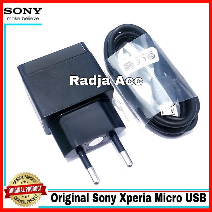Charger Sony Xperia Ep 800 Original 100% 5V-1500Ma Micro Usb