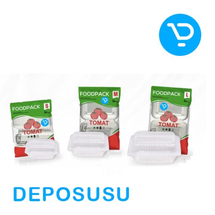 TOMAT FOODPACK Food Container / Kotak Plastik Makanan Food Grade