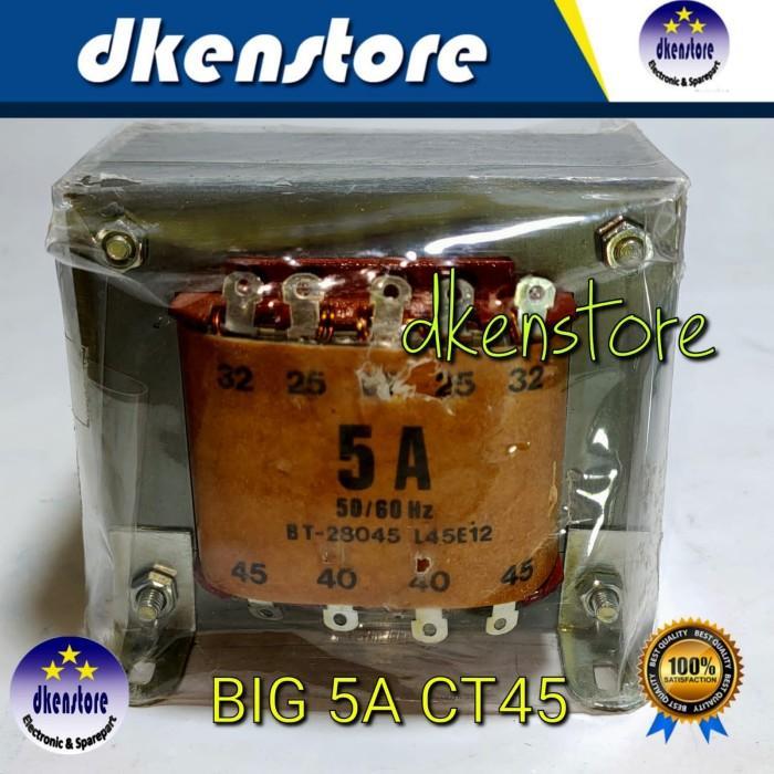 Trafo Big 5A Ct45V Murni 5Ampere Ct 45Volt 45 V