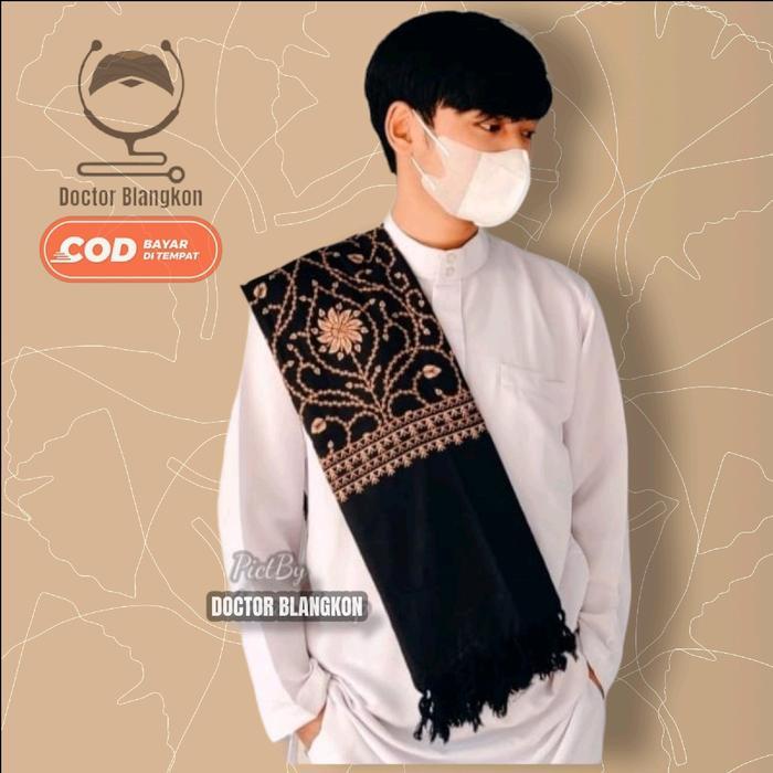 Sorban Pria Motif Batik Kashmiri Berbagai Warna Serban Habib Kasmir Surban Santri Anak Laki-laki