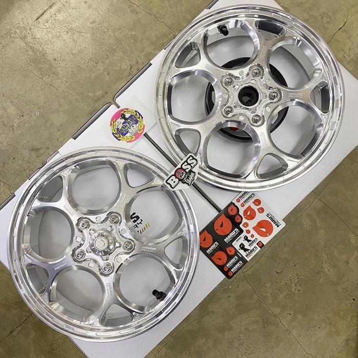 Velg Marus W252 12inc Silver Front & Rear Vespa Sprint Prima GTS S LX