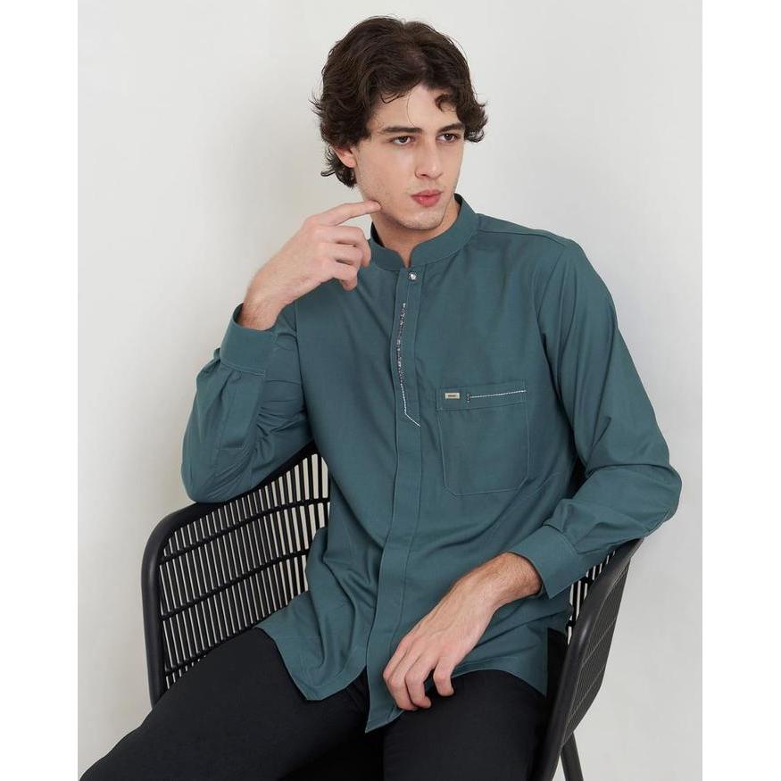 Abbah Non-Boardir (Zayyan) Kemeja Koko - Muslim Pria