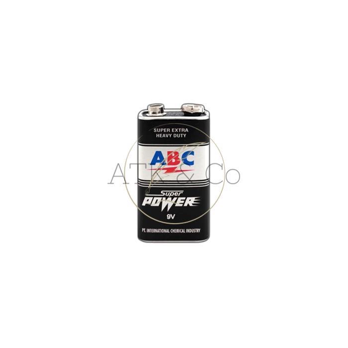 Batu Baterai Batere Kotak Abc 9V - Super Power Battery Batre 9 Volt