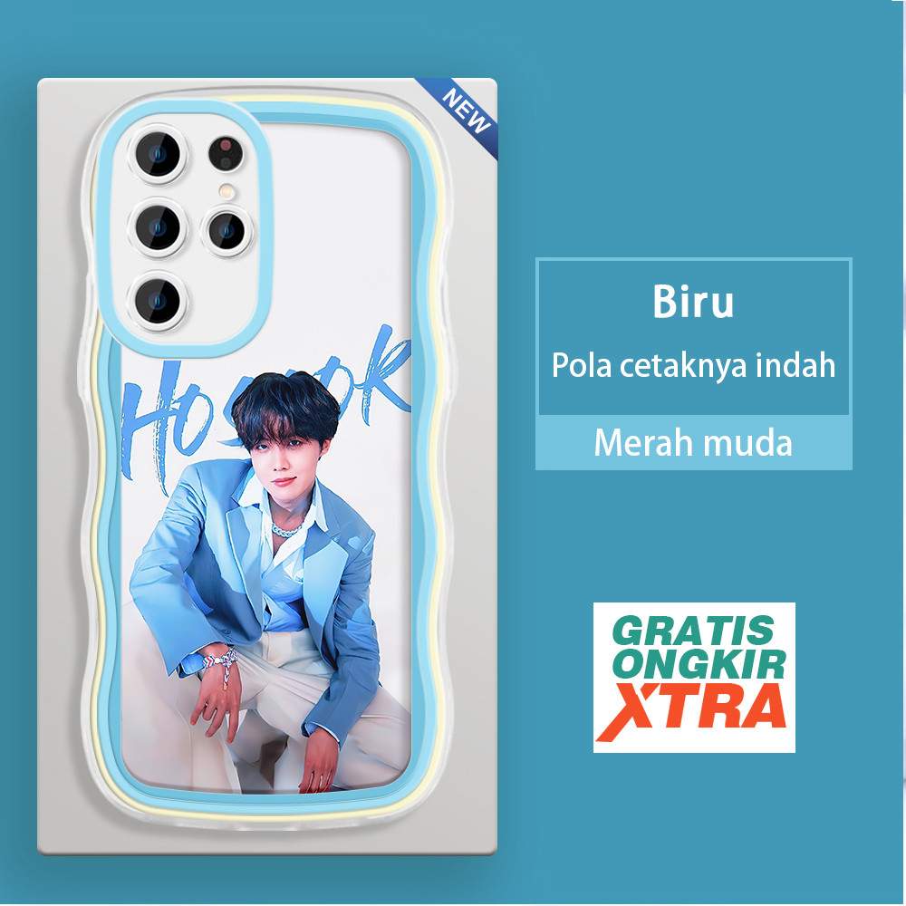 Casing HP Samsung S20 PLUS S21 FE Note 10 LITE 20 Plus S22 ULTRA 5G  Pola BTS J-Hope  warna-warni ge
