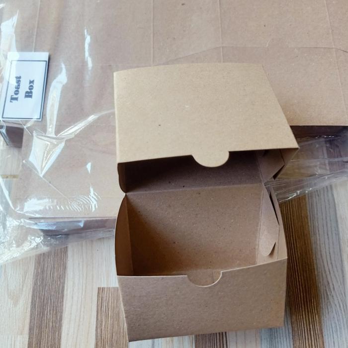 Box toast take away roti bakar / sandwich (perpack)