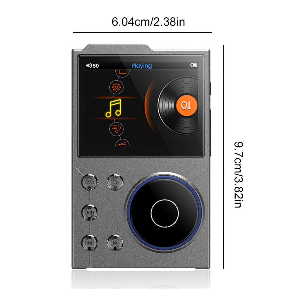 HiFi MP3 Player Digital Music Player HiFi Lossless Audio Player Portable Digital Audio Music Player