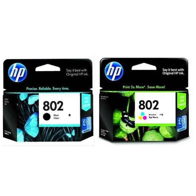 Cartridge Hp 802 Black Original