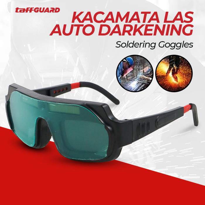 Kacamata Las Otomatis Auto Darkening Soldering Goggles Trusoxin