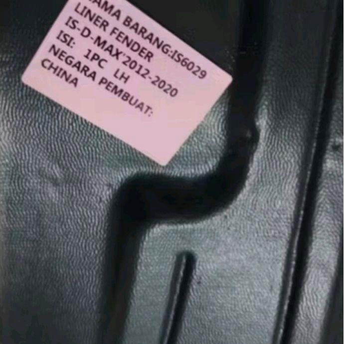 D MAX DMAX ISUZU DMAX ISUZU D MAX 2012 2013 2014 LINER INNER FENDER