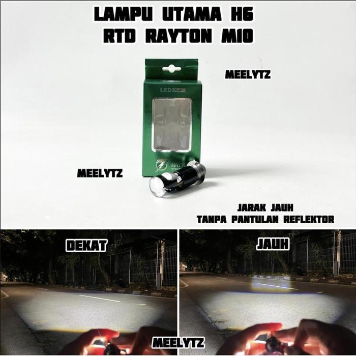 Rtd Rayton M10 - Lampu Utama H6 Led
