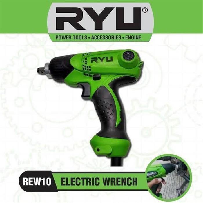 Ryu Impact Wrench Ryu Rew 10 Alat Buka Baut Elektrik Listrik