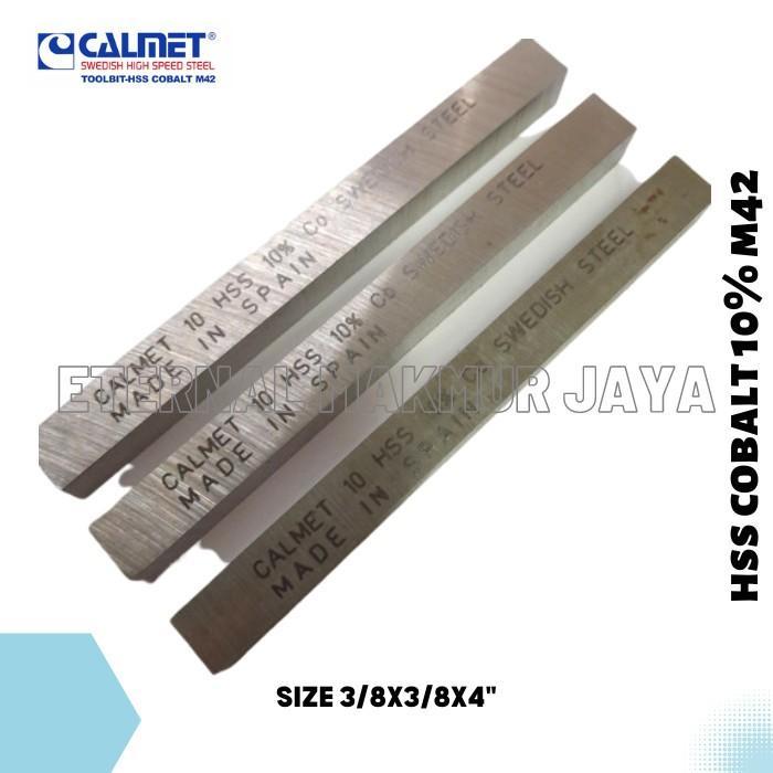 Pisau Bubut Pahat 3/4X3/4X4 Hss Cobalt 10% M42 Toolbit Hss Calmet