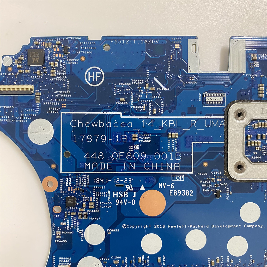 17879-1B For HP Pavilion X360 14-CD Laptop Motherboard With i3-8130U i5-8250U CPU UMA DDR4