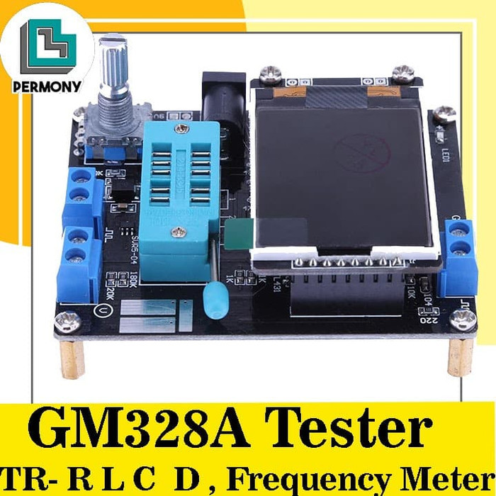 Gm328A Rlc Transistor Scr Fet Dioda Thyristor Esr Tester