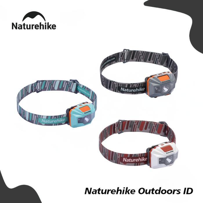 Lampu Kepala Naturehike TD-02 NH00T002-D Rechargeable Outdoor Headlamp