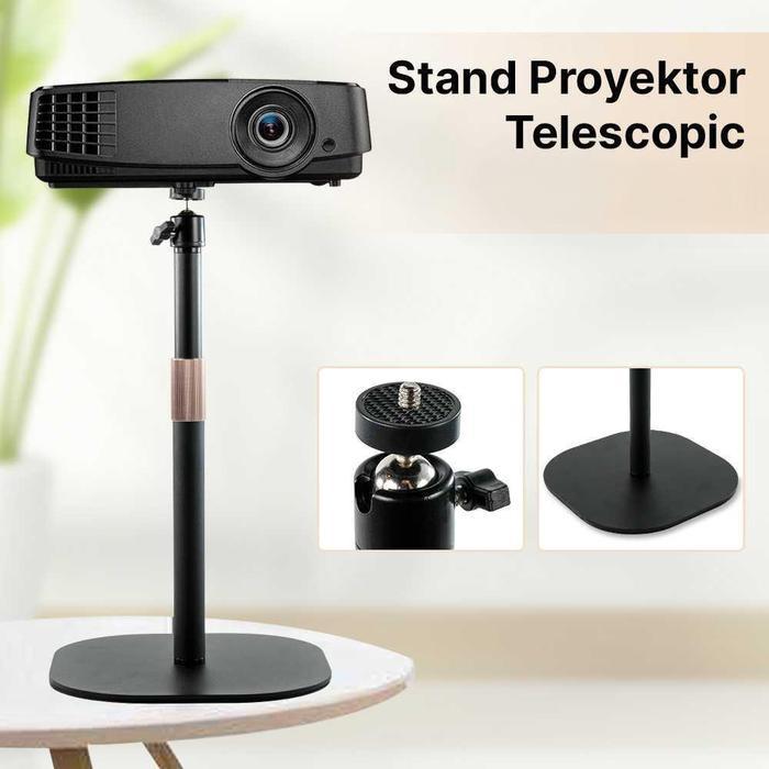 Terlaris Tripod Stand Projector Android Mini Tripot Dudukan Proyektor Baut/Meja SALE