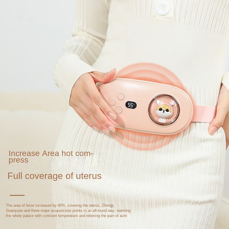 Menstrual heating belt massager intelligent uterine warming belt heating warm belly heating belt