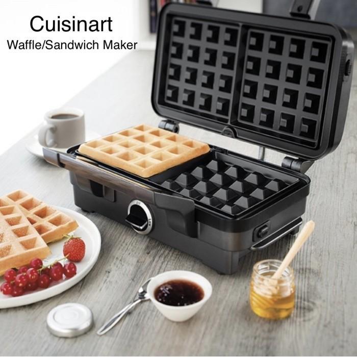Cuisinart Sandwich And Waffle Maker Mesin Pembuat Waffle Cuisinart