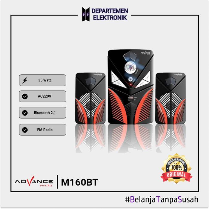 Terlaris Speaker bluetooth Advance M 160BT SALE