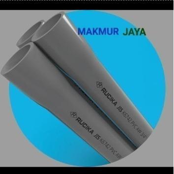 PIPA PVC RUCIKA JIS 1/2" VP-AW / PIPA AIR RUCIKA ABU 1/2 INCH AW