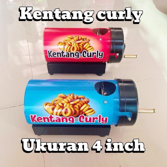 Alat Pembuat Kentang Curly & Spiral Mesin Kentang Spiral Mesin Kentang ulir Alat kentang goreng