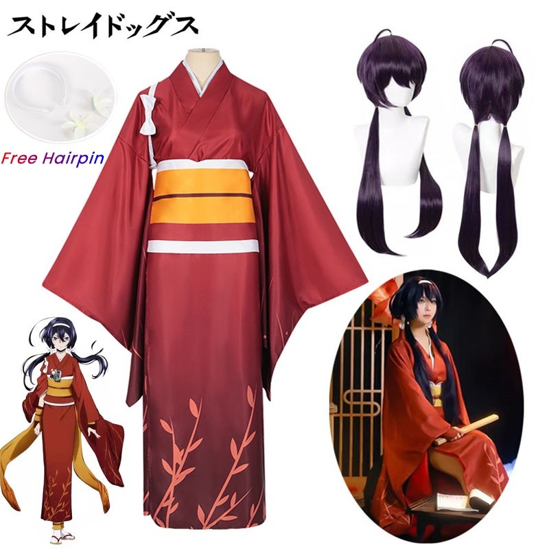 Izumi Kyouka Cosplay Costume Izumi Kyouka Kimono Anime Izumi Kyouka Full Set For Halloween Party