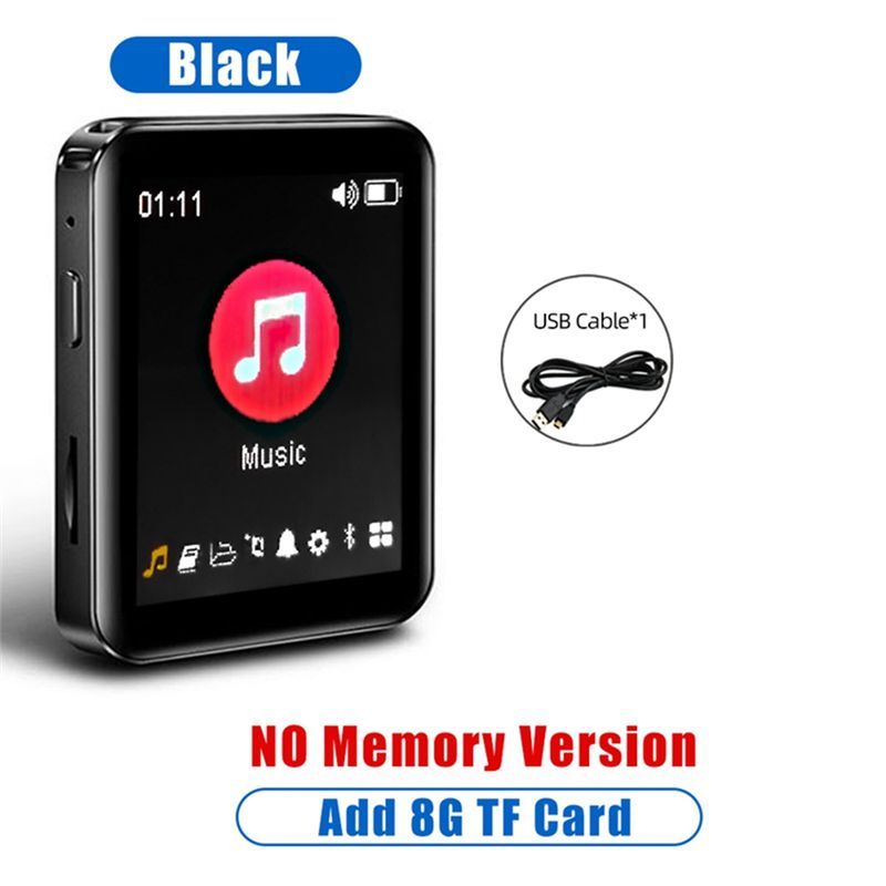 BENJIE X1 Touch Screen MP3 Player Portable Music Player With Speaker FM Radio Recorder