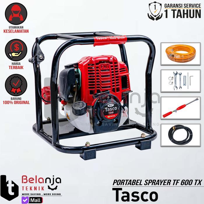 Tasco Mesin Steam Cuci Mobil 4 Tak TF 600 TX Sprayer Portable TF600TX Car TF600