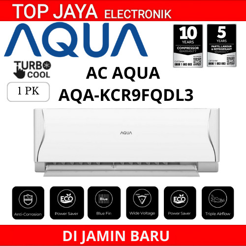 AC AQUA 1PK/AQUA AC 1PK BARU BERGARANSI RESMI
