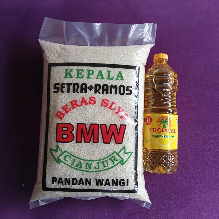 BERAS BMW 5 KG & MINYAK 1 LITER