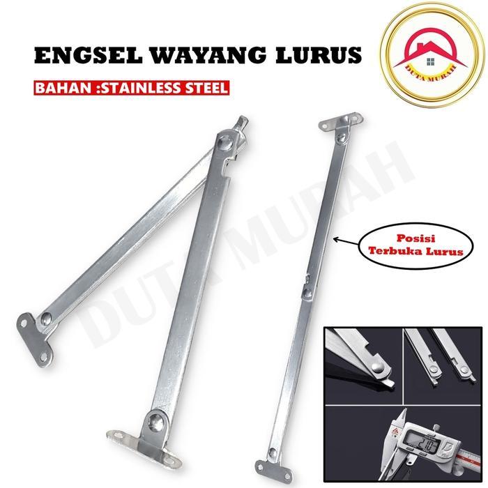 Engsel Wayang Salon Lurus Engsel Sikutan Stainless Engsel Lipat Jendela Engsel Salon Engsel