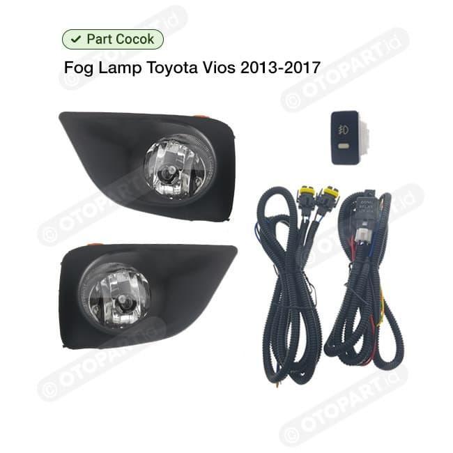 Fog Lamp Untuk Toyota Vios 2013-2017 (Gen 3) - Sepasang