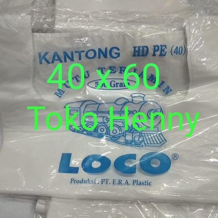 Stok Baru KANTONG KRESEK 40x60 ... LOCO PUTIH TEBAL ... ukuran 40 x 60 ... berat 500 gram