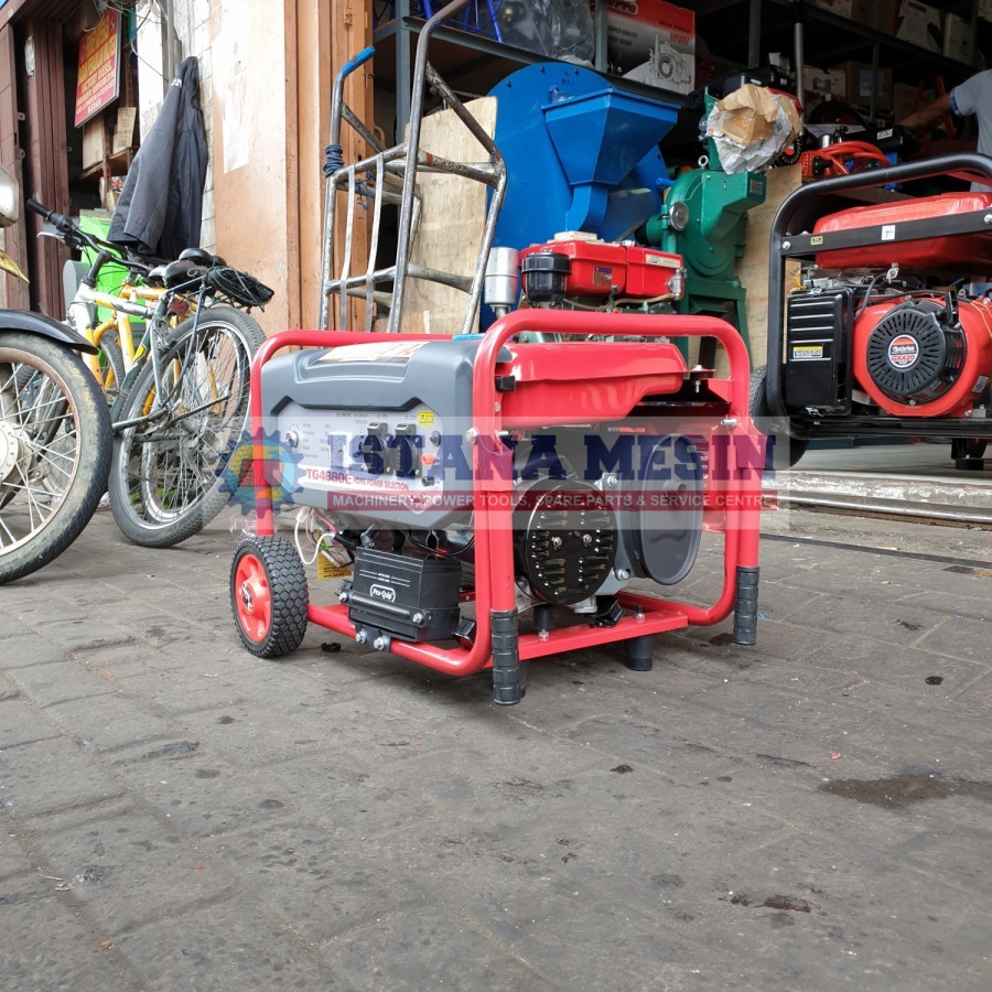 3.5KVA GENSET BENSIN STARTER 2800W GENERATOR GENSET TIGER TG 4880E