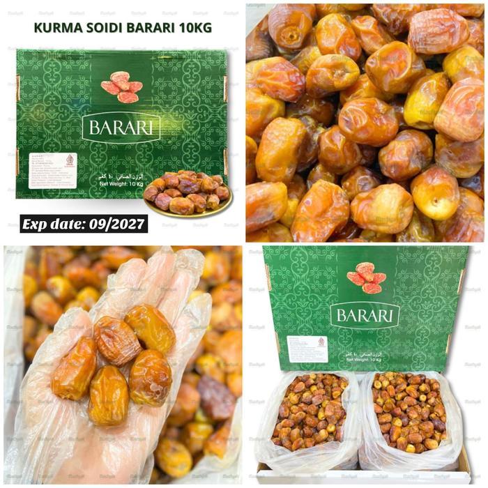 Premium KURMA 10KG SAIDI BARARI 10KG SOIDI BARARI 10KG KHALAS SAAD 10KG MESIR SAAD 10KG KHALAS