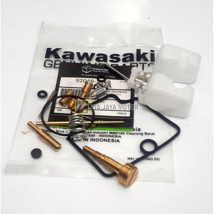 Ninja R Pelampung Karbu + Reparkit Repairkit Repair Kit Isi Karbu Karburator Ninja Rr Pe28 Pe 28 Kaw