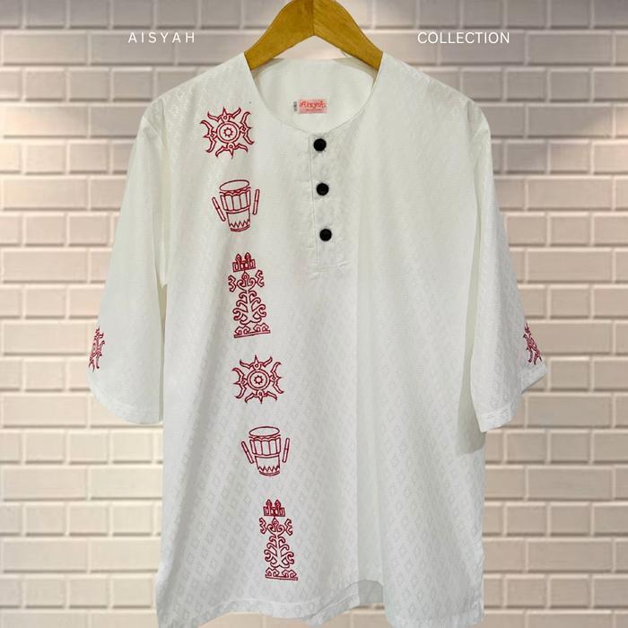 s7 baju cele - bordiran maluku - Atasan etnik - batik maluku - tenun maluku