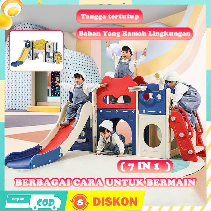 Mainan Perosotan Anak Prosotan Seluncuran Anak FREE Ring Playground Kuda Plastik Murah
