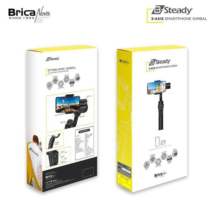 BRICA B-STEADY - B STEADY - 3 AXIS SMARTPHONE GIMBAL STABILLIZER