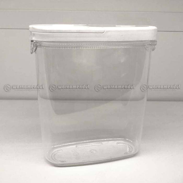 JUAL Toples tempat makanan kering kedap udara dg penutup vol 1.3L WEO IK402
