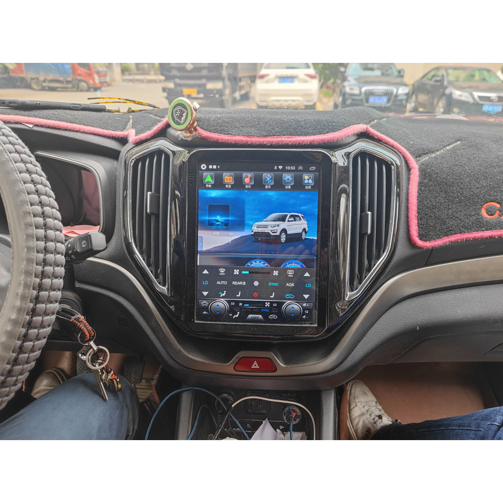 Changan CX70 vertical screen navigation, Android large screen, Changan CX70T navigator, reverse came