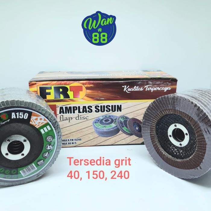 Amplas susun/ Flap Disc FRT 4" grit 40, 150, 240