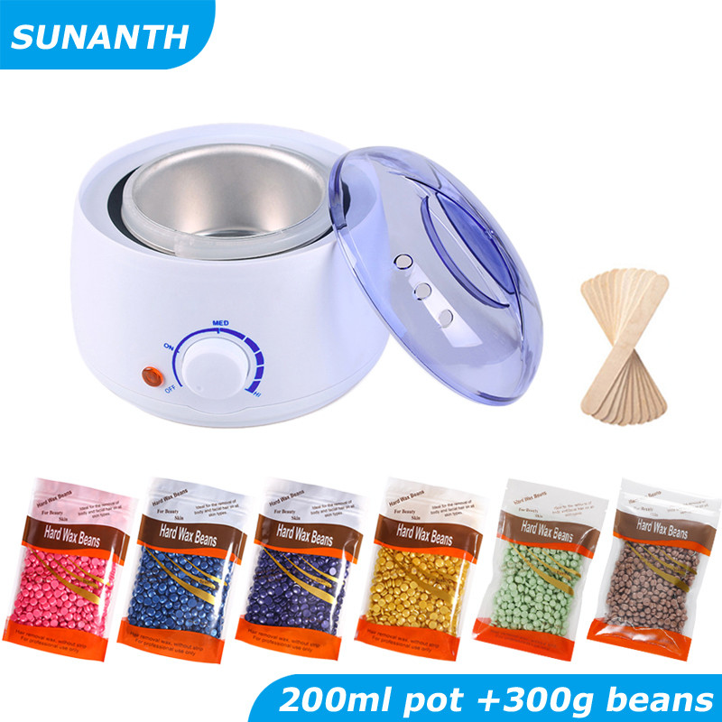 Mesin Lilin Penghangat Pemanas Lilin untuk Menghilangkan Rambut Pencabutan Lilin Mencelupkan Epilato