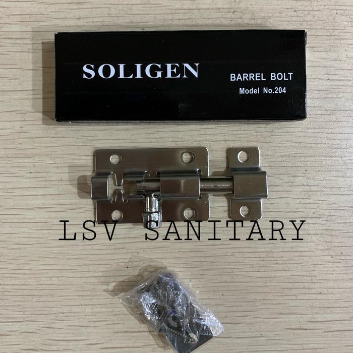 grendel slot soligen 2" inch grendel stainless steel soligen