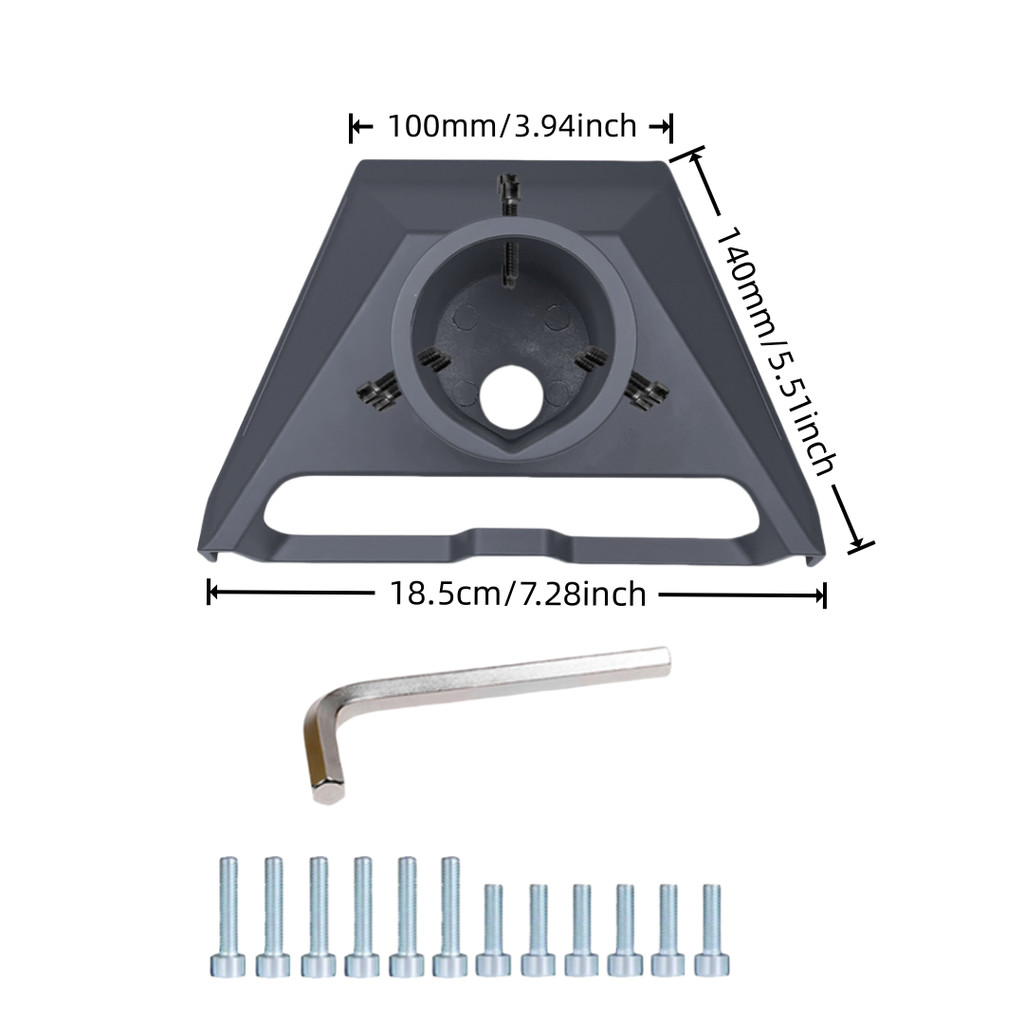For Starlink Gen 3 Aluminium Alloy Mount Pipe Adapter For Starlink Gen3/V3 Mounting Plate Roof For