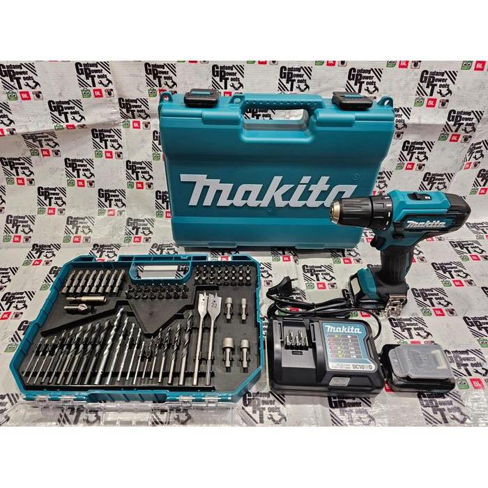 Paket Mata Bor Set 70pc Mesin Bor Baterai Cordless Drill Makita DF331
