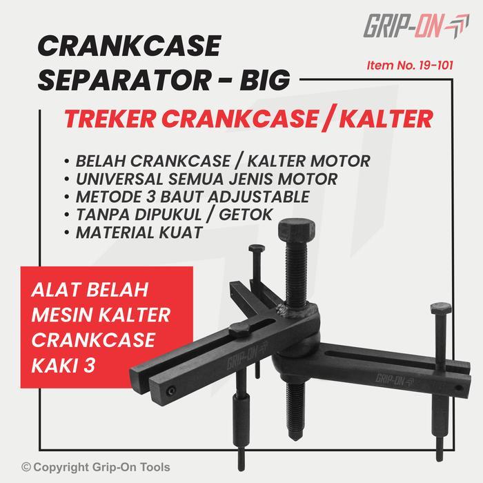 GRIP ON TREKER BELAH MESIN CRANKCASE SEPARATOR (BIG) LEPAS RUMAH MESIN GRIP ON