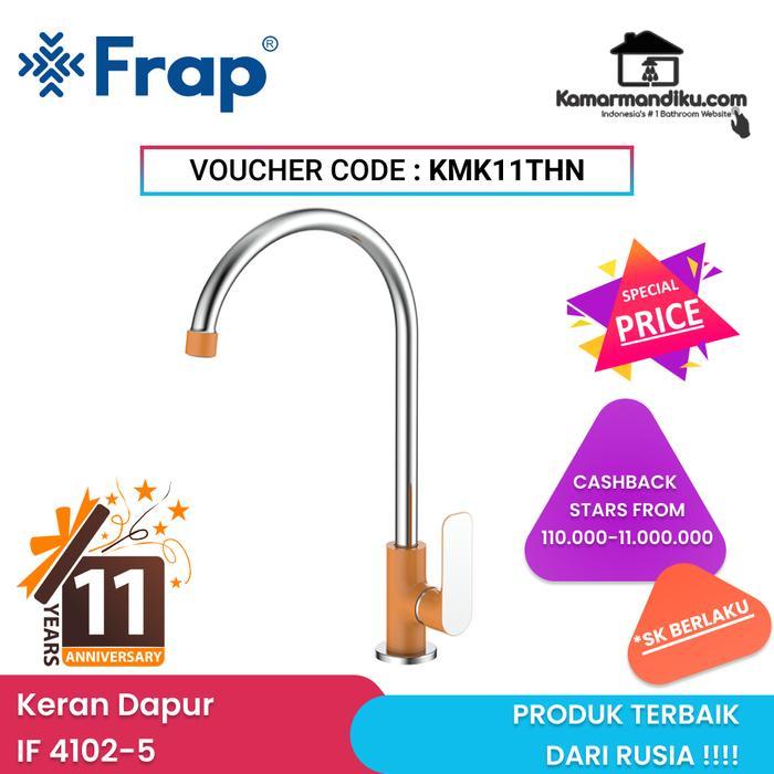 Frap If 4102-5 Keran Dapur Kitchen Sink Harga Promo Anniversary