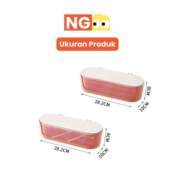 Ng Stationery - Tempat Bumbu Tempat Penyimpanan Bumbu Dapur Tempat Sendok Alat Dapur Tempat Bumbu 4