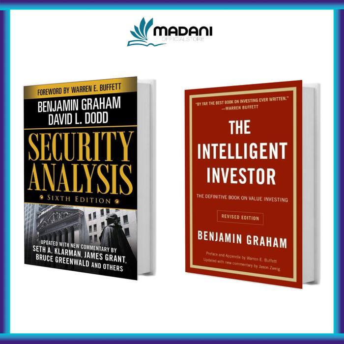PAKET SPESIAL 2 BUKU - SECURITY ANALYSIS AND INTELLIGENT INVESTOR (ENGLISH/INDONESIA)
